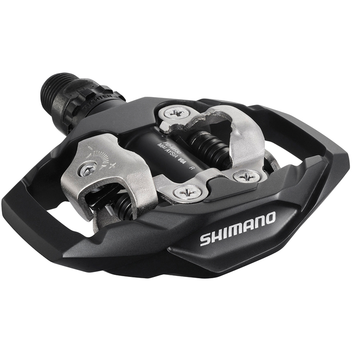 Shimano M530 MTB SPD Trail Pedals shimano m530 mtb spd trail pedals