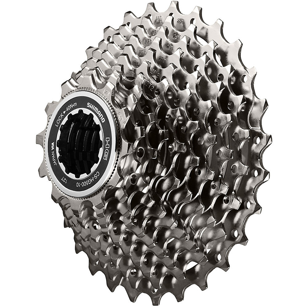 Shimano Tiagra HG500 10 Speed Road Cassette - Silver - 11-34t, Silver